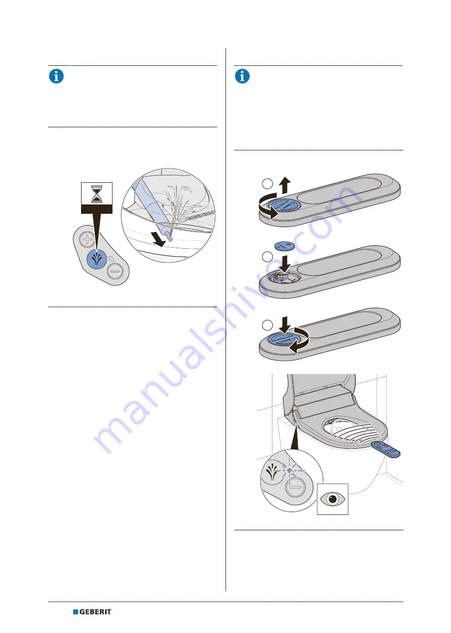 Geberit AQUACLEAN TUMA COMFORT Installation Manual Download Page 150