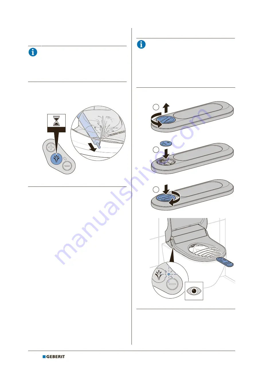 Geberit AQUACLEAN TUMA COMFORT Скачать руководство пользователя страница 186