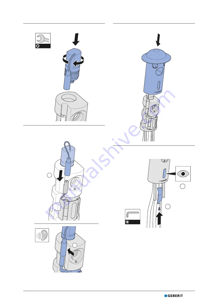 Geberit Bambini Maintenance Manual Download Page 47