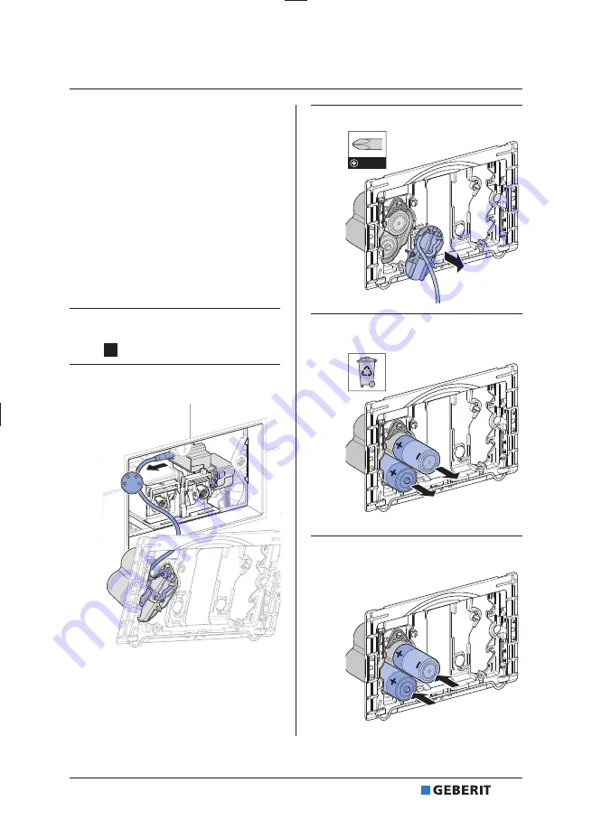 Geberit DGWC-03-C Operation Manual Download Page 29