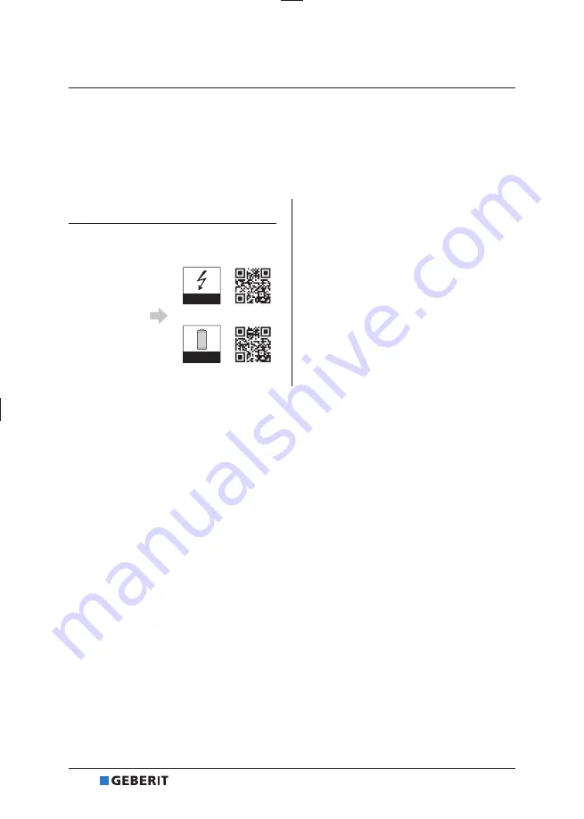 Geberit DGWC-03-C Operation Manual Download Page 104