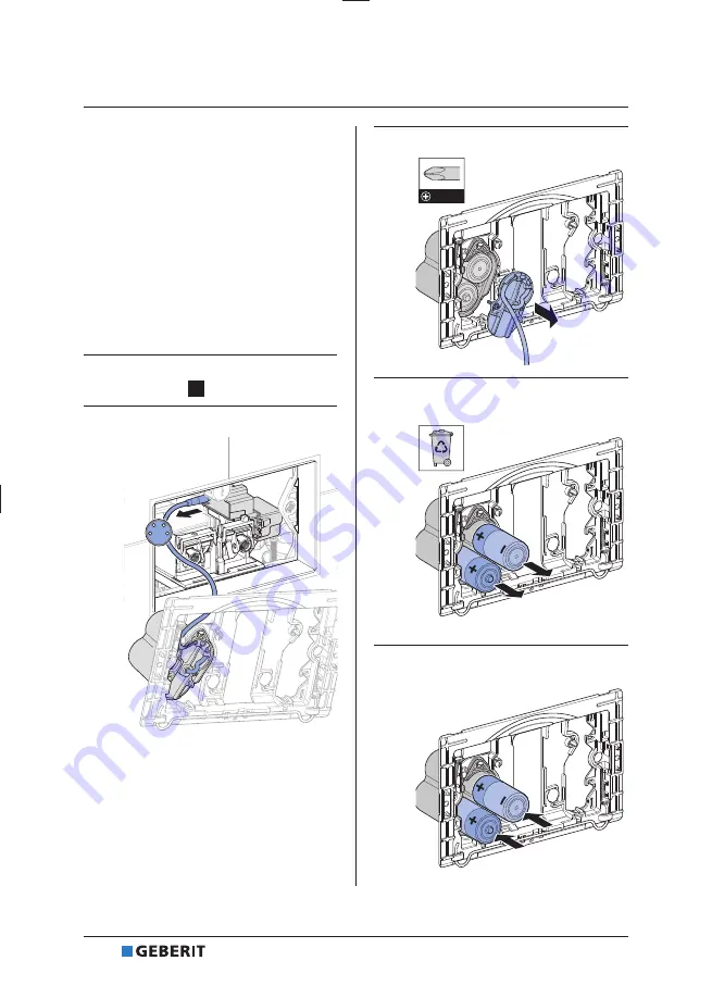 Geberit DGWC-03-C Скачать руководство пользователя страница 106