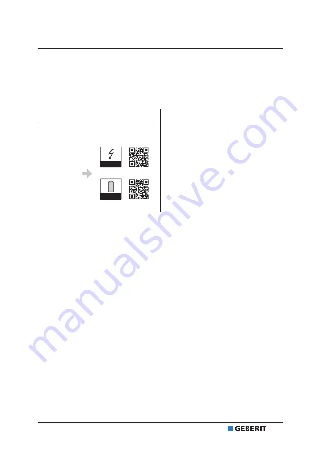 Geberit DGWC-03-C Operation Manual Download Page 111