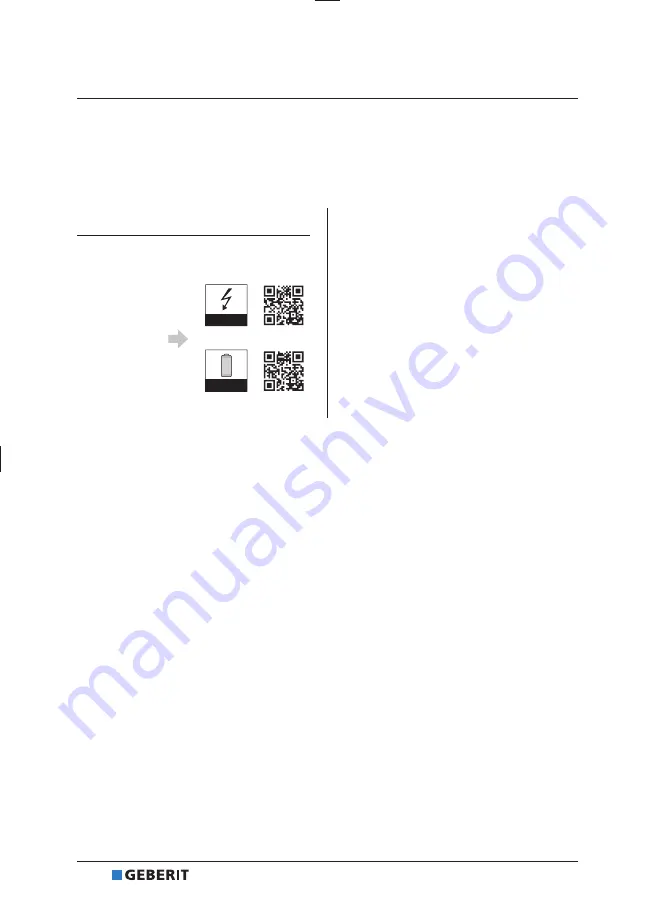 Geberit DGWC-03-C Operation Manual Download Page 118