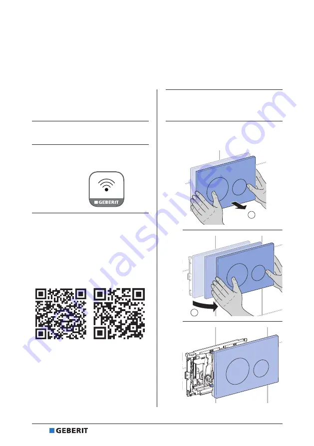 Geberit DuoFresh 115.050.BZ.2 User Manual Download Page 6