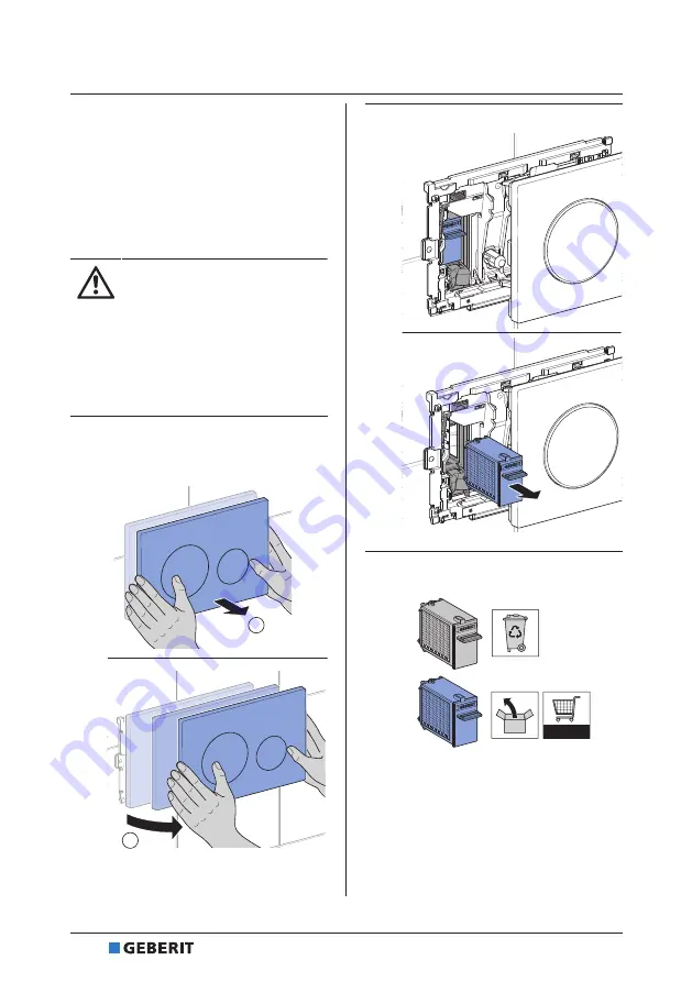 Geberit DuoFresh 115.050.BZ.2 User Manual Download Page 10