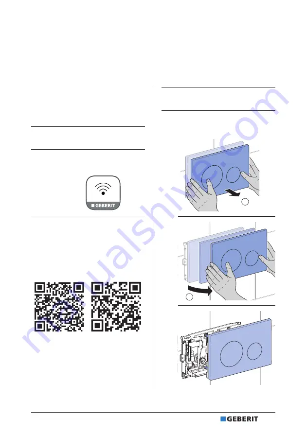 Geberit DuoFresh 115.050.BZ.2 User Manual Download Page 15