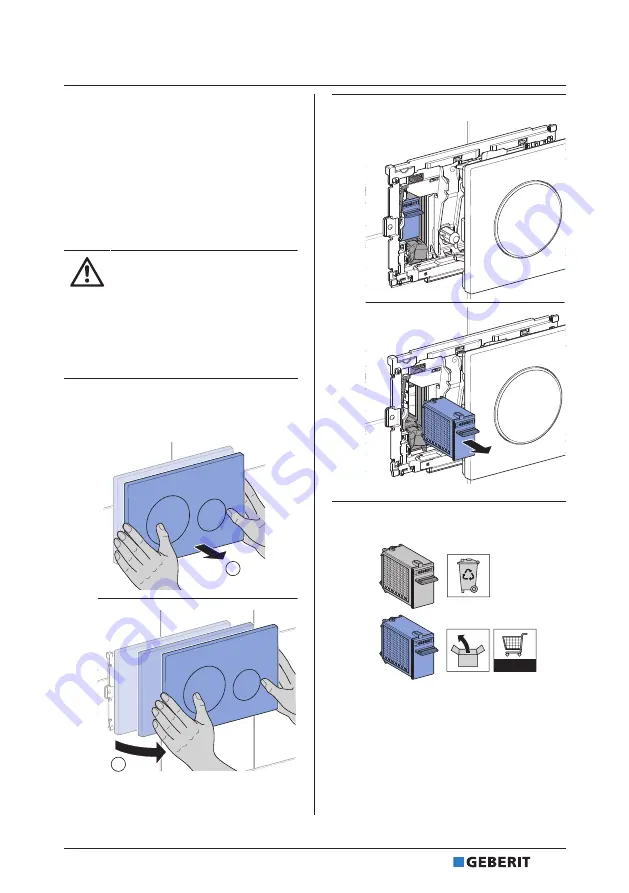 Geberit DuoFresh 115.050.BZ.2 User Manual Download Page 19