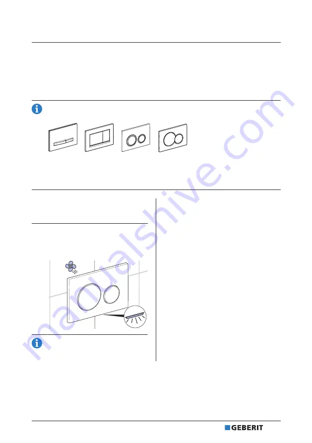 Geberit DuoFresh 115.050.BZ.2 User Manual Download Page 23