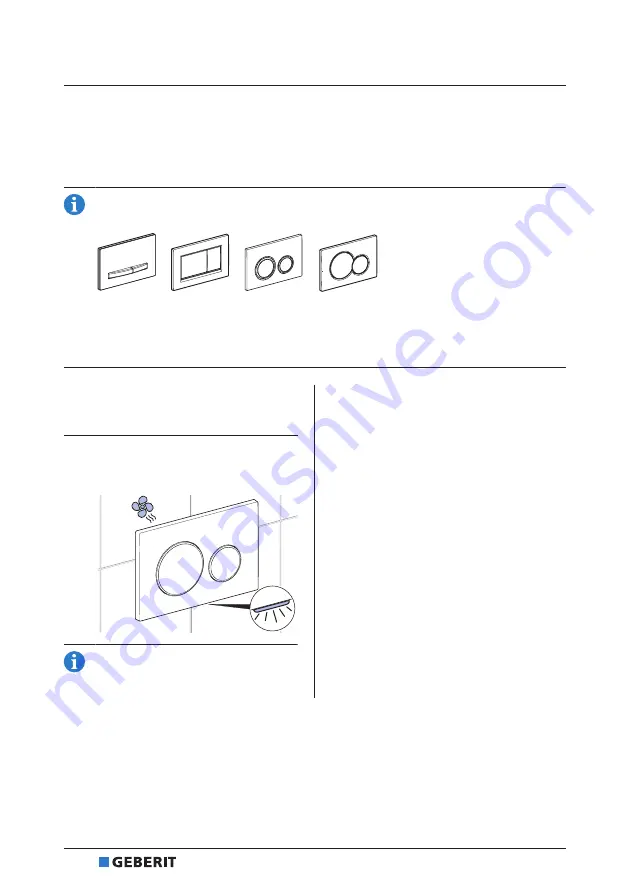 Geberit DuoFresh 115.050.BZ.2 User Manual Download Page 32