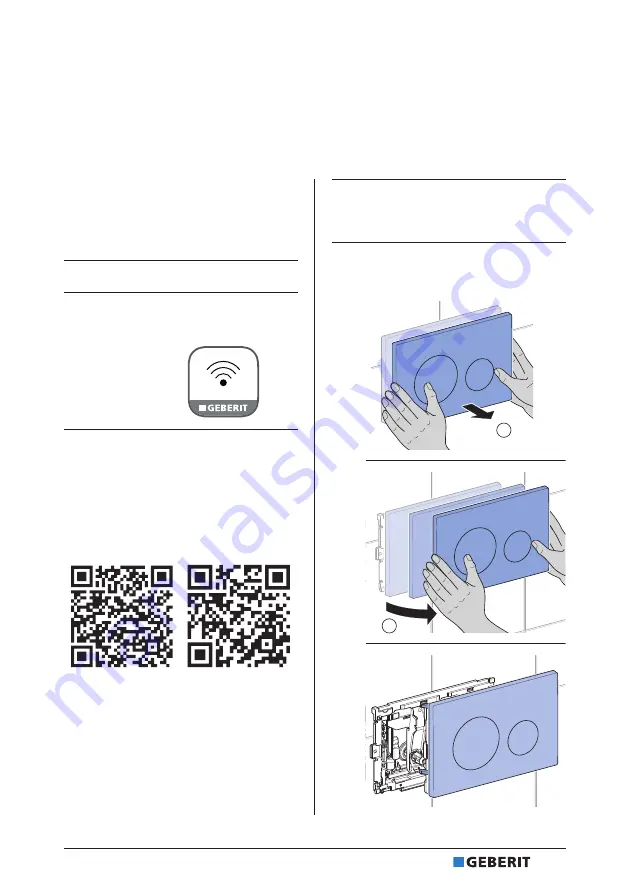 Geberit DuoFresh 115.050.BZ.2 User Manual Download Page 33