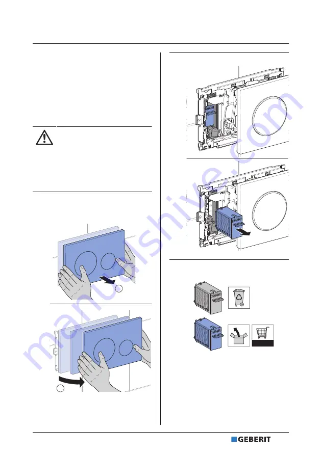 Geberit DuoFresh 115.050.BZ.2 User Manual Download Page 55