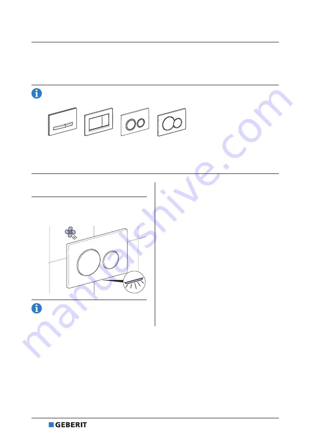 Geberit DuoFresh 115.050.BZ.2 User Manual Download Page 68