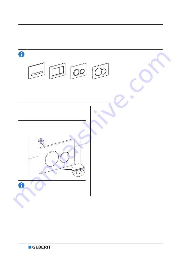 Geberit DuoFresh 115.050.BZ.2 User Manual Download Page 180