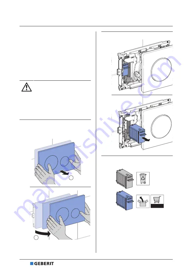 Geberit DuoFresh 115.050.BZ.2 User Manual Download Page 194