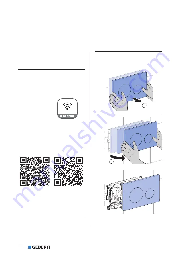 Geberit DuoFresh 115.050.BZ.2 User Manual Download Page 258