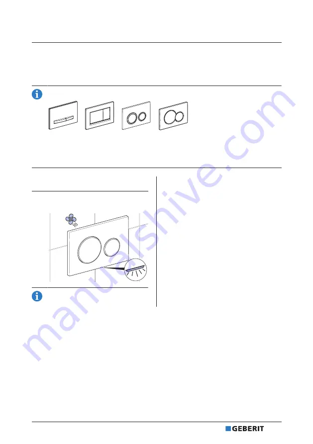 Geberit DuoFresh 115.050.BZ.2 User Manual Download Page 287