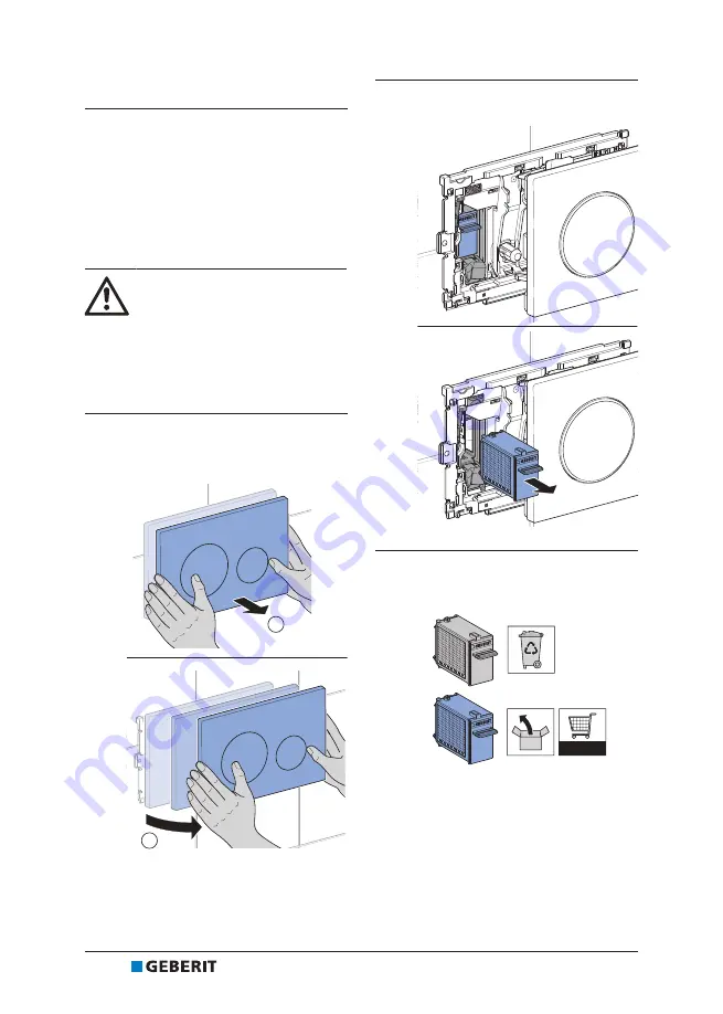 Geberit DuoFresh User Manual Download Page 50