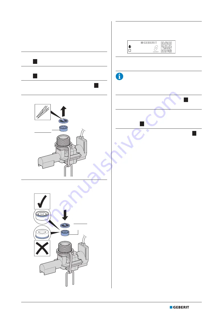 Geberit HS30 Maintenance Manual Download Page 35