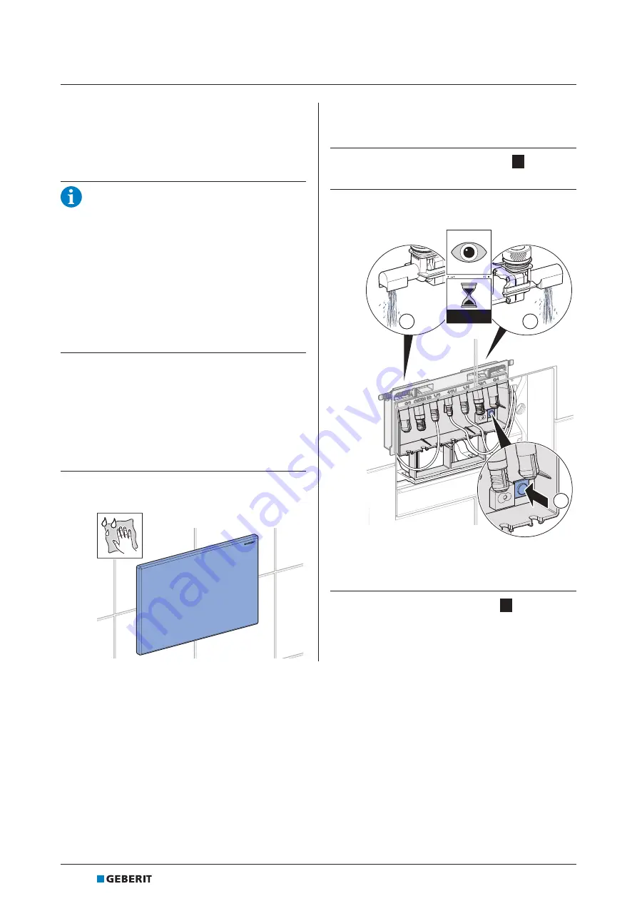 Geberit HS30 Maintenance Manual Download Page 56