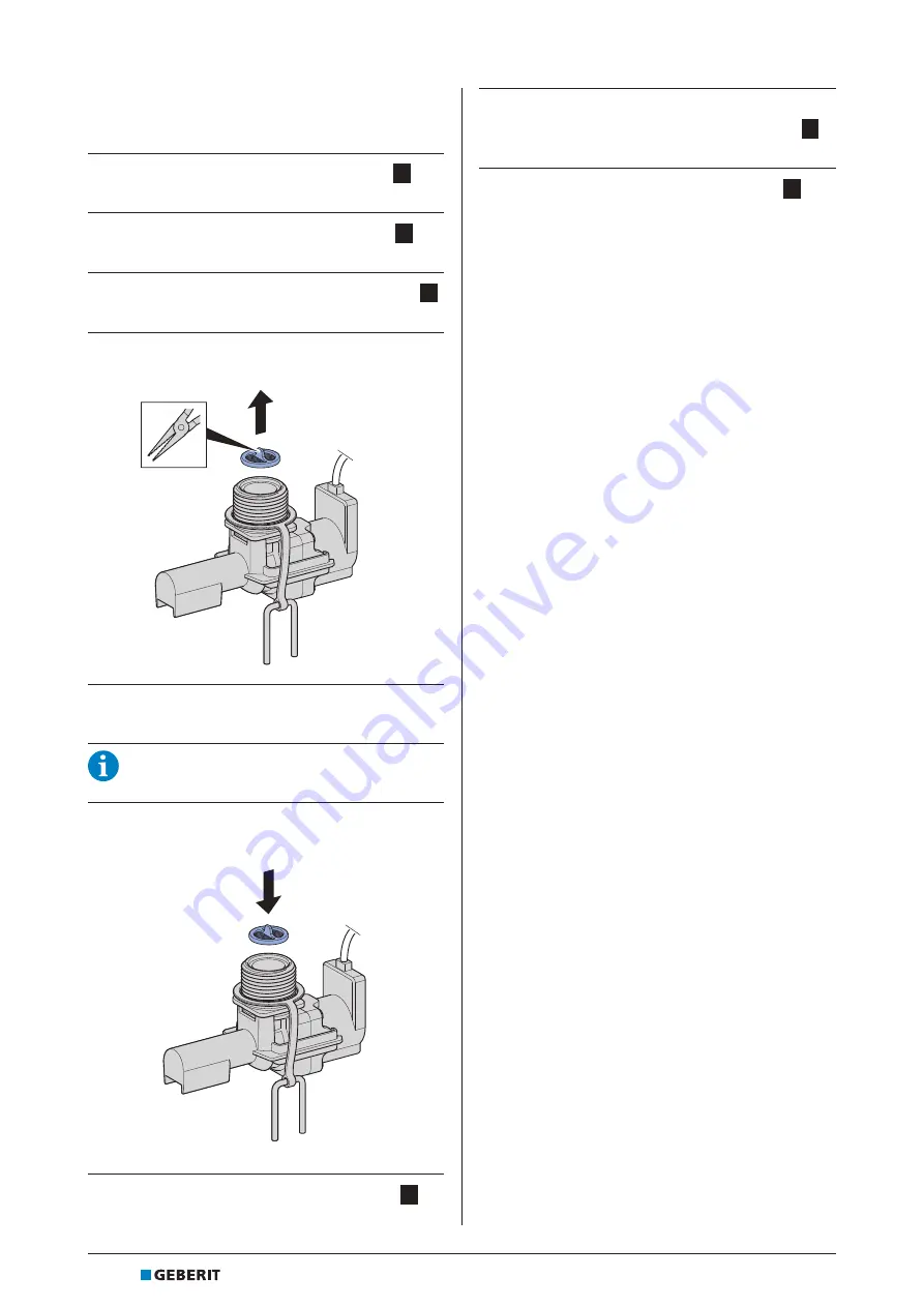 Geberit HS30 Maintenance Manual Download Page 94