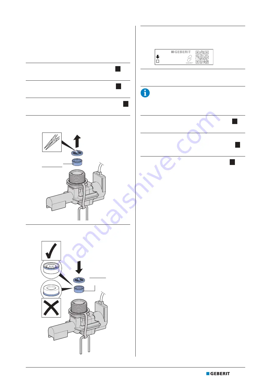 Geberit HS30 Maintenance Manual Download Page 95