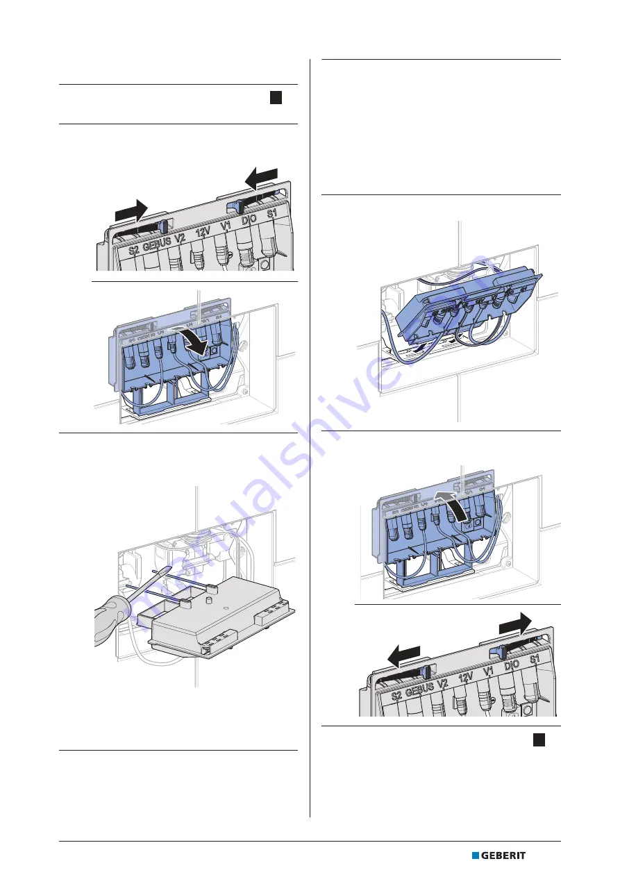 Geberit HS30 Maintenance Manual Download Page 141