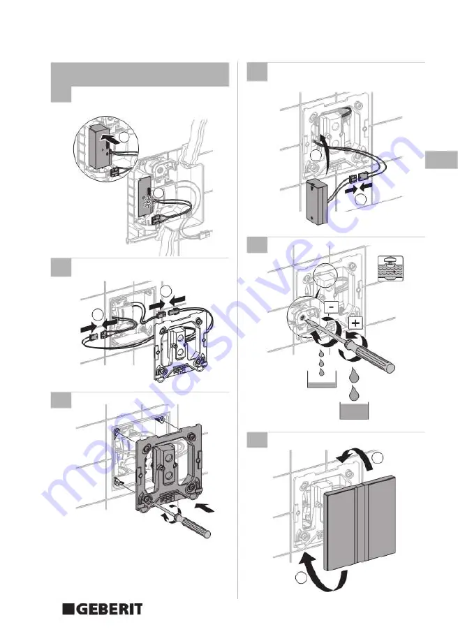 Geberit HyTronic Скачать руководство пользователя страница 103