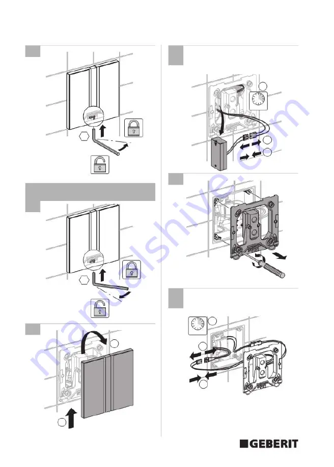 Geberit HyTronic Скачать руководство пользователя страница 122