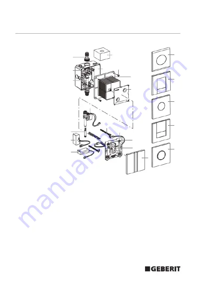 Geberit HyTronic Operating Instructions Manual Download Page 130