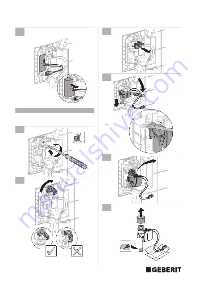 Geberit HyTronic Operating Instructions Manual Download Page 206