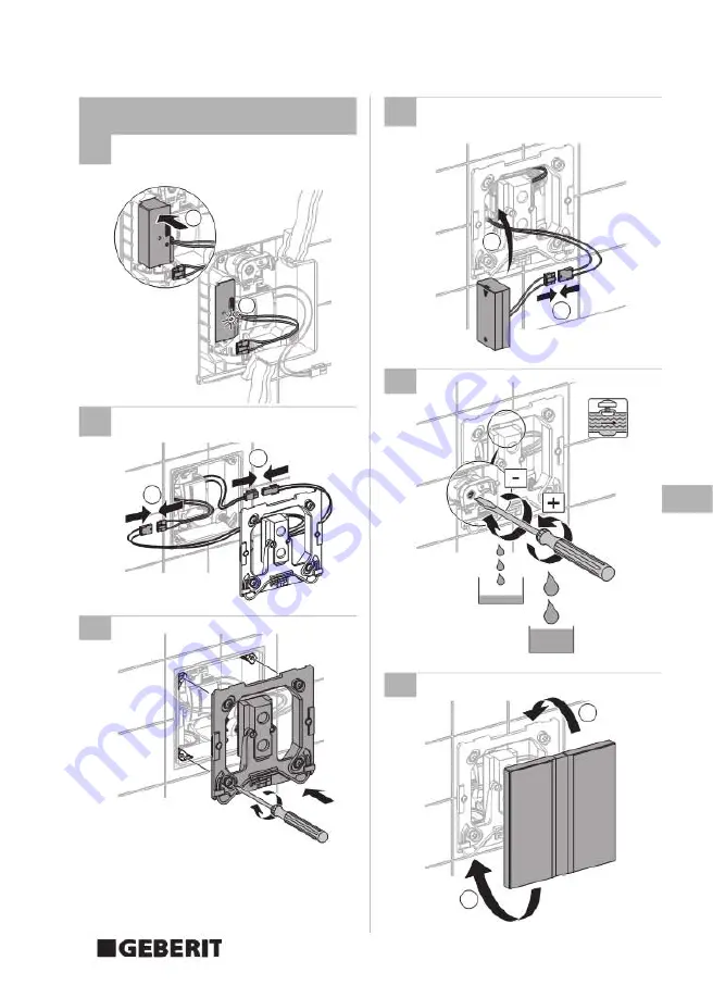 Geberit HyTronic Скачать руководство пользователя страница 265