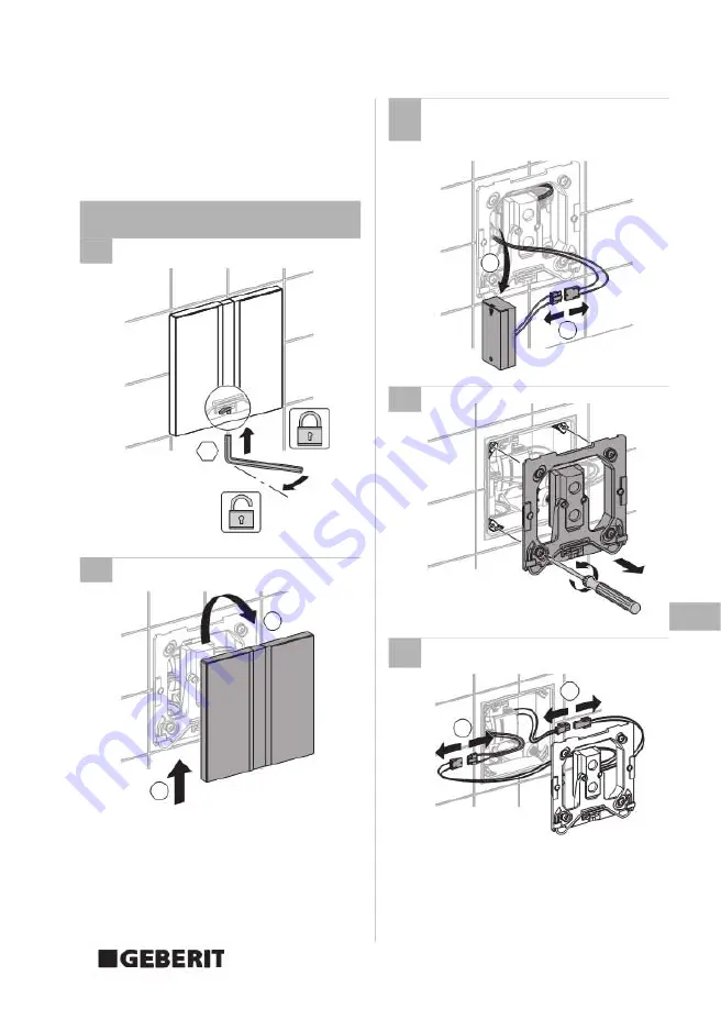 Geberit HyTronic Operating Instructions Manual Download Page 331