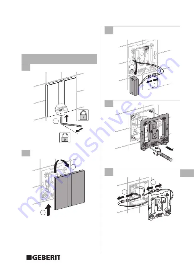 Geberit HyTronic Operating Instructions Manual Download Page 349