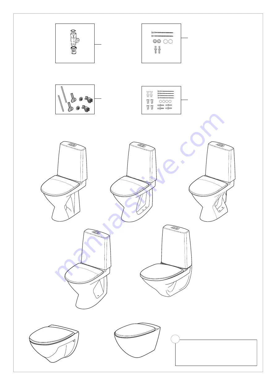 Geberit IDO PORSGRUND Seven D Operating And Maintenance Instructions Manual Download Page 4