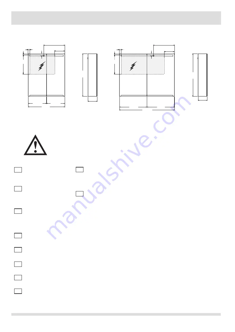 Geberit IDO Reflect Ledband 600 LED 47195 Operating And Maintenance Instruction Manual Download Page 2