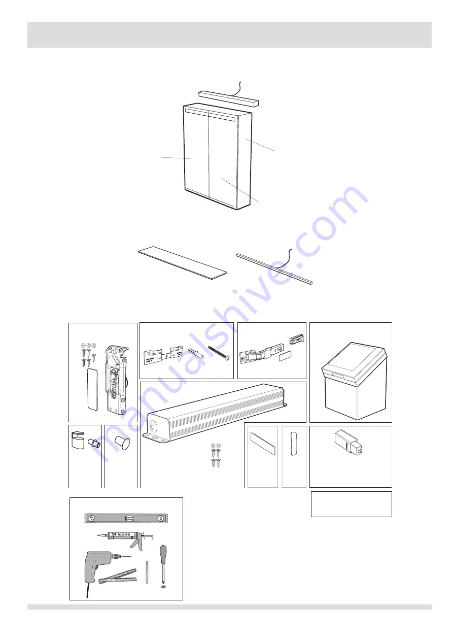 Geberit IDO Reflect Ledband 600 LED 47195 Operating And Maintenance Instruction Manual Download Page 3