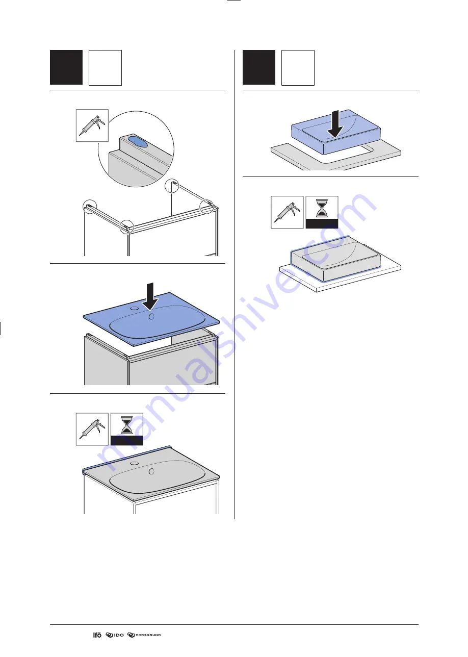 Geberit Ifo Sense Art Installation Manual Download Page 12