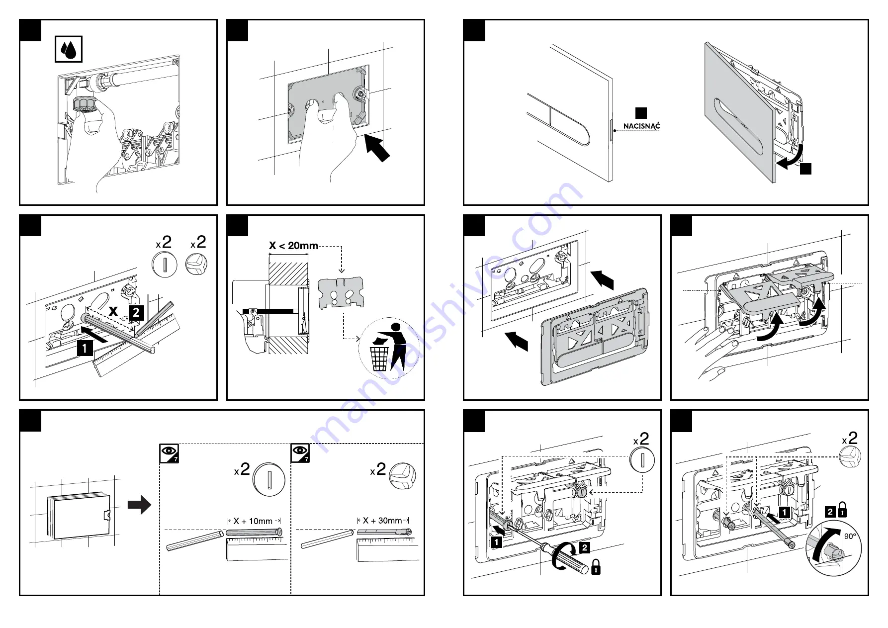 Geberit KOLO SLIM Installation Manual Download Page 3