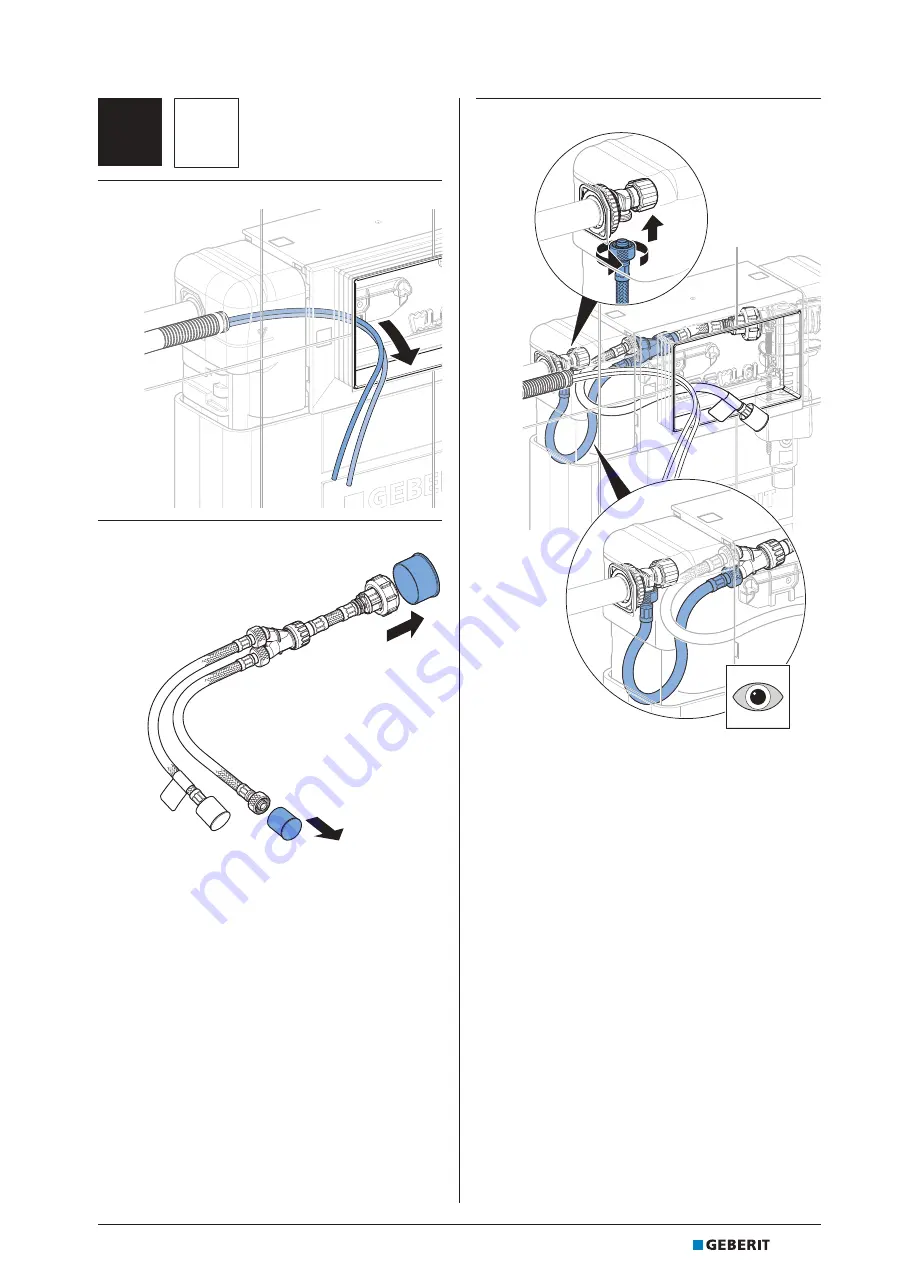 Geberit Omega 70 115.084.SI.1 Installation Manual Download Page 15