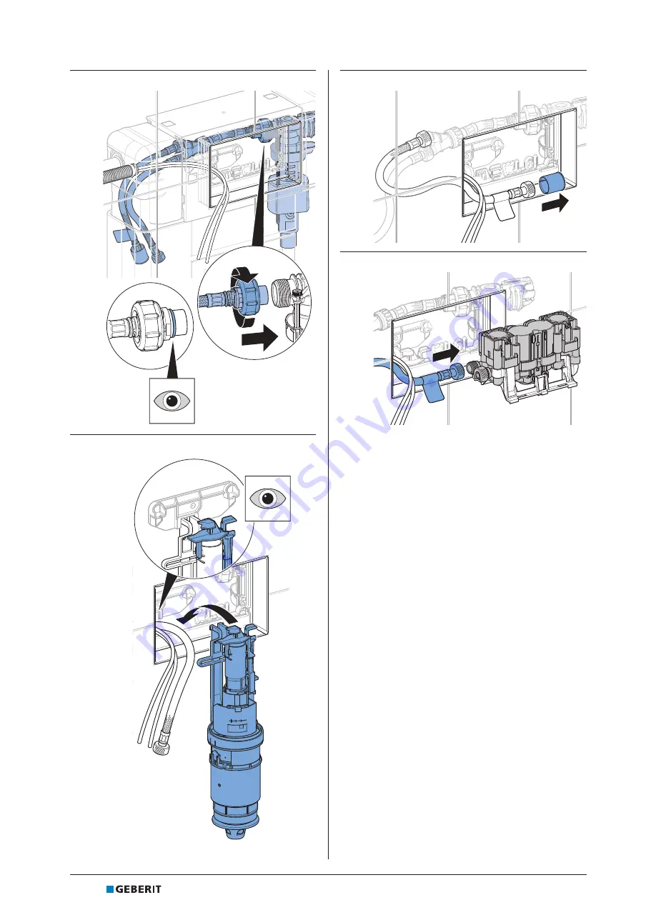 Geberit Omega 70 115.084.SI.1 Installation Manual Download Page 16