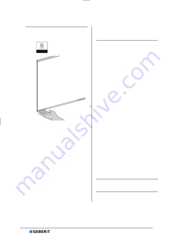 Geberit Option Plus Square Quick Manual Download Page 48