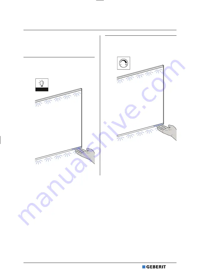 Geberit Option Plus Square Quick Manual Download Page 99