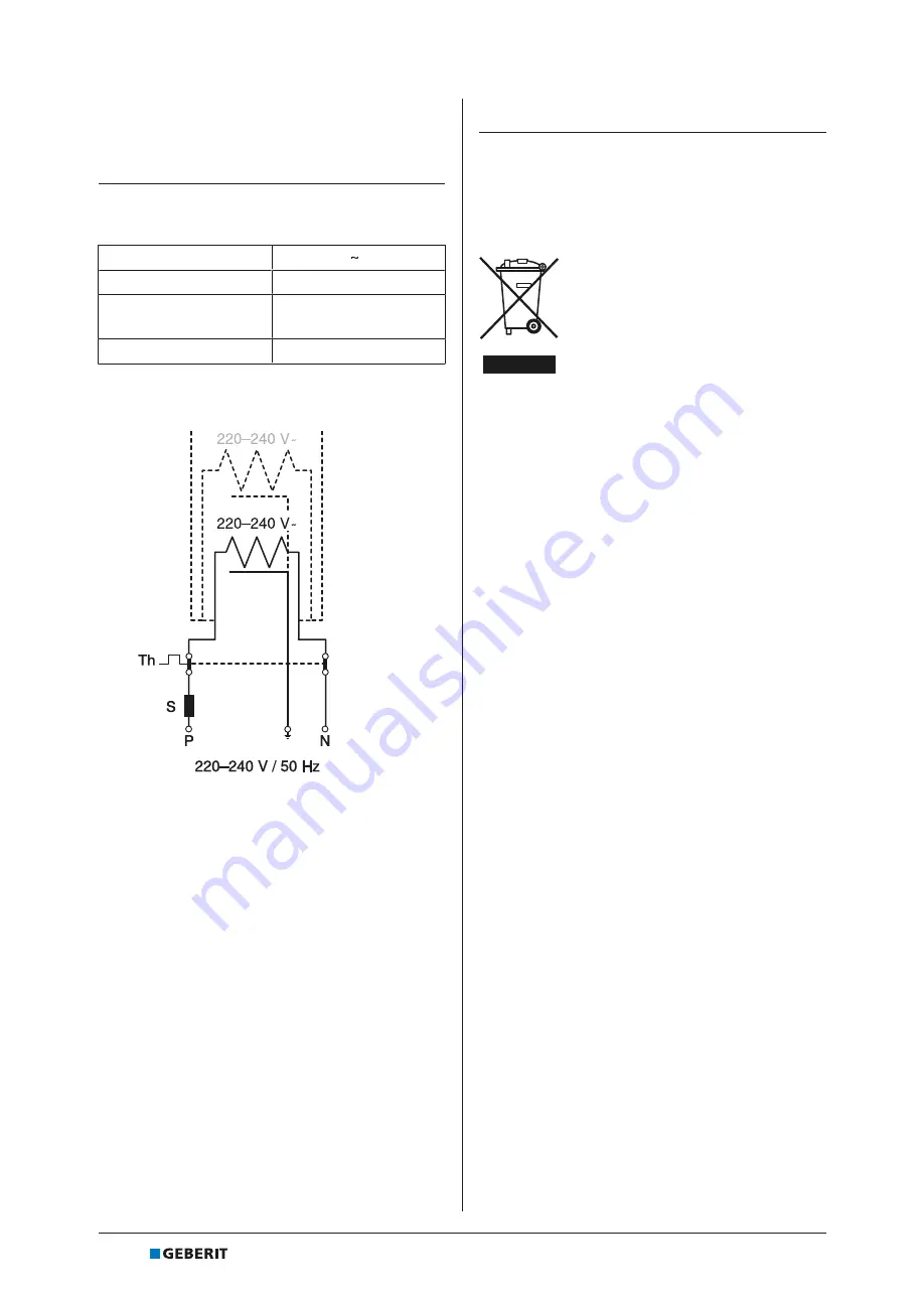 Geberit Pluvia 359.971.00.1 Installation Manual Download Page 52