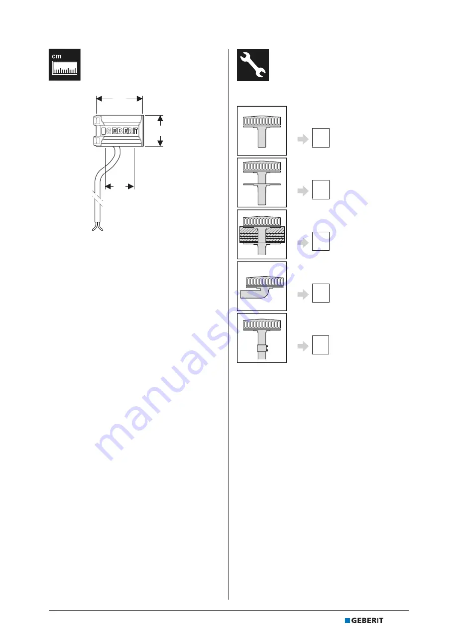 Geberit Pluvia Installation Manual Download Page 61