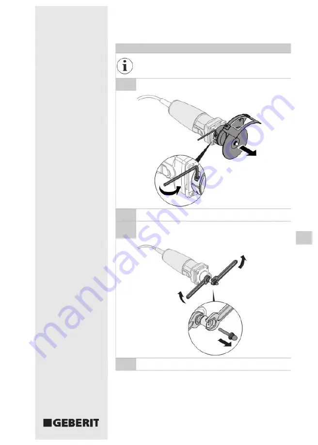 Geberit RE 1 Operating Instructions Manual Download Page 141