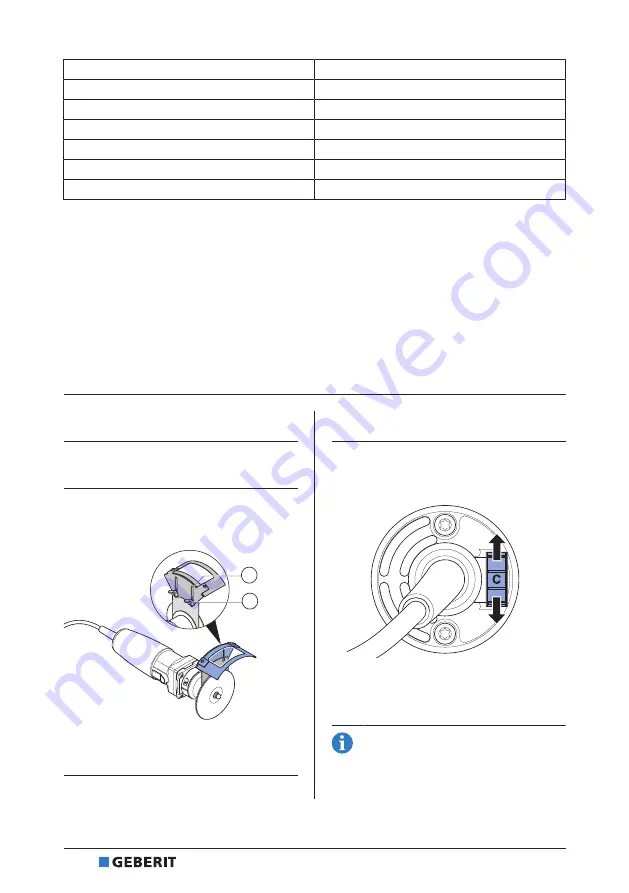 Geberit RE 1 Operation Manual Download Page 120