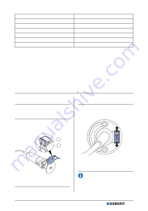 Geberit RE 1 Operation Manual Download Page 153