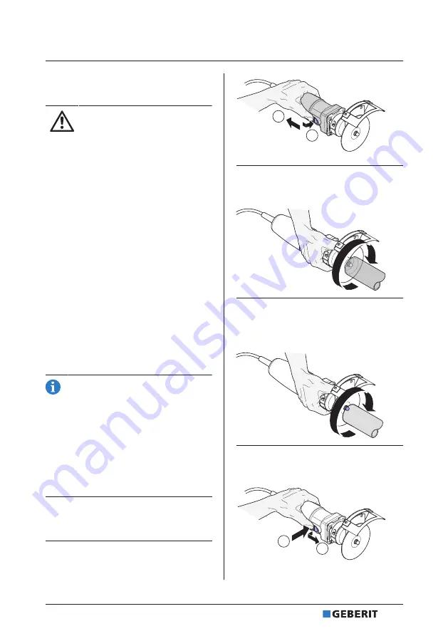 Geberit RE 1 Operation Manual Download Page 165