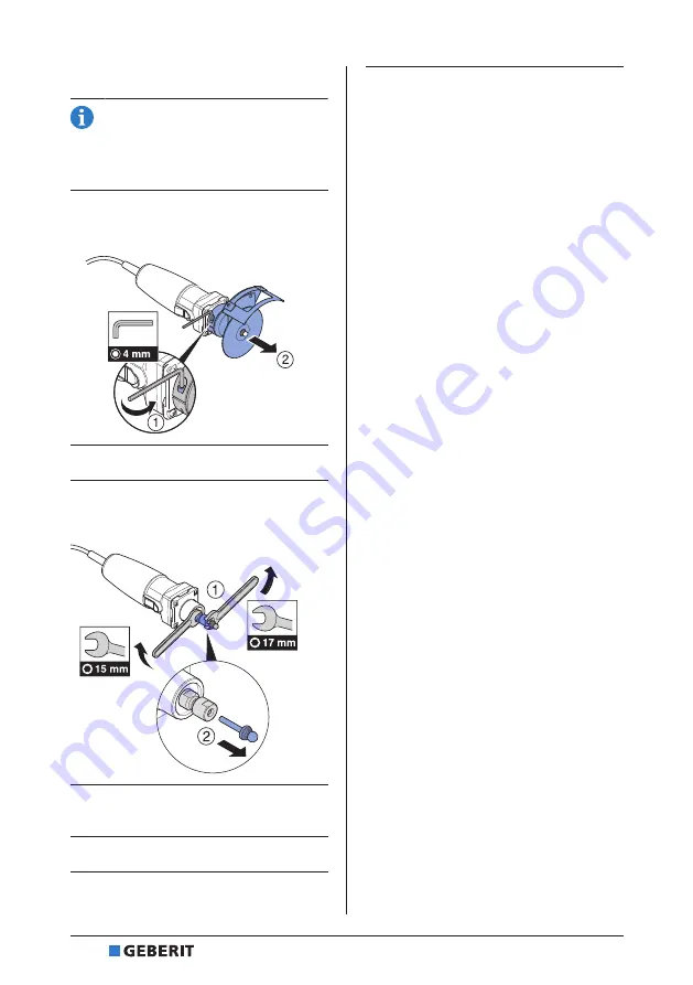 Geberit RE 1 Operation Manual Download Page 200